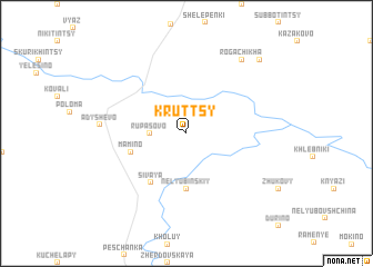 map of Kruttsy