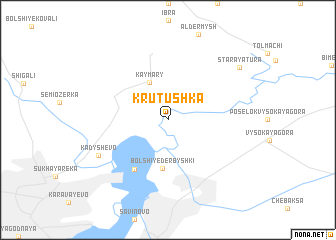map of Krutushka