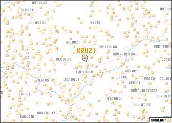 map of Kruzi