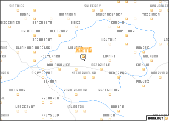 map of Kryg