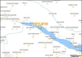 map of Krylatki