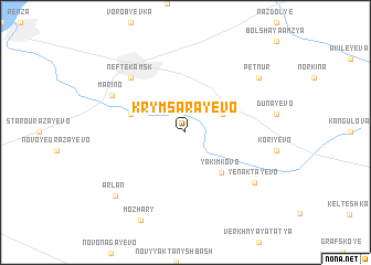 map of Krym-Sarayevo