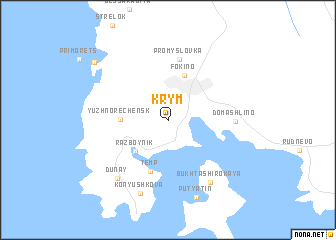 map of Krym