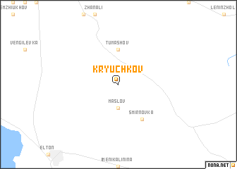 map of Kryuchkov