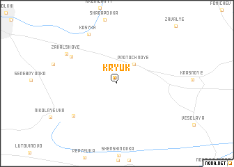 map of Kryuk