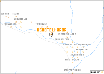 map of Ksabt el Kaaba