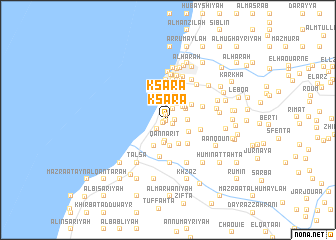 map of Ksāra