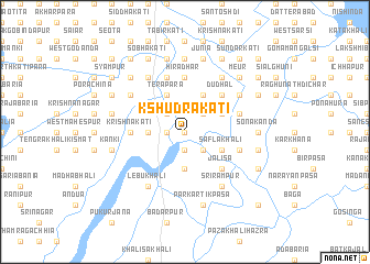 map of Kshudrakāti
