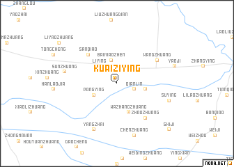 map of Kuaiziying