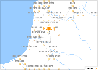 map of Kuala