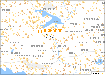 map of Kuam-dong
