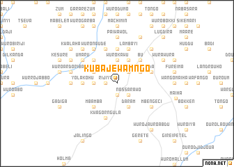 map of Kubaje Wamngo