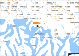 map of Kubalia