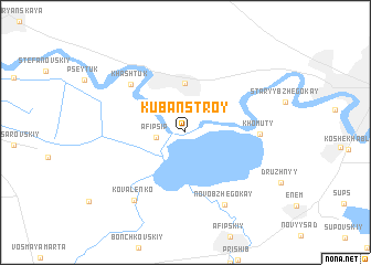 map of Kubanstroy