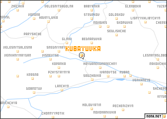 map of Kubayuvka