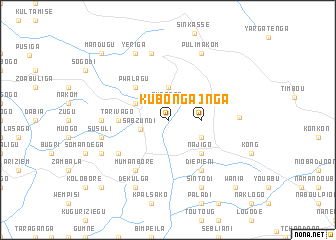 map of Kubonga