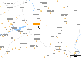 map of Kubong-ni