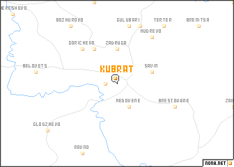 map of Kubrat