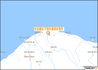 map of Kubutambahan