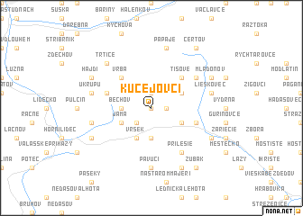 map of Kučejovci