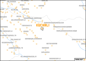 map of Kūchālī