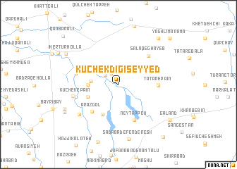 map of Kūchek Dīgī Seyyed