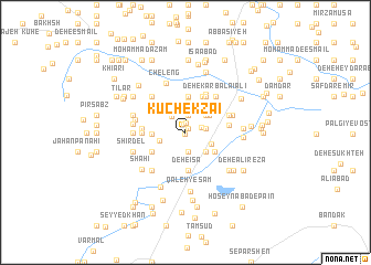 map of Kūchek Zā\