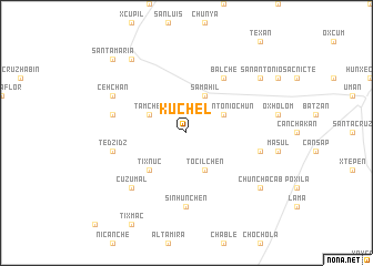 map of Kuchel