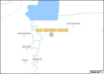 map of Kucherdayevka