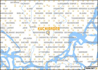 map of Kuchiāmora