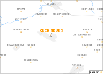 map of Kuchinovka