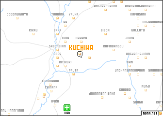 map of Kuchiwa