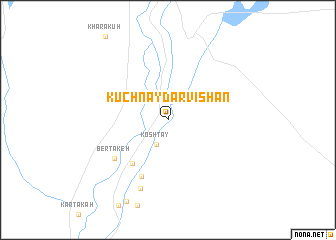 map of Kūchnay Darvīshān