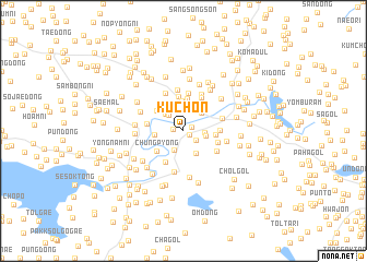 map of Kuch\