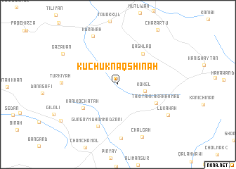 map of Kūchuk Naqshīnah