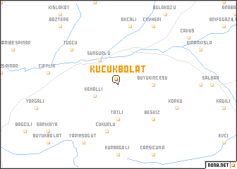 map of Küçükbolat