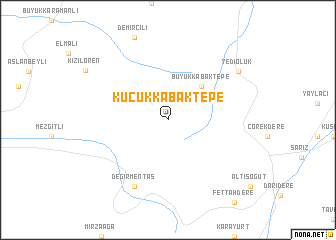 map of Küçükkabaktepe