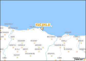 map of Küçüklü