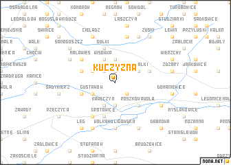 map of Kuczyzna