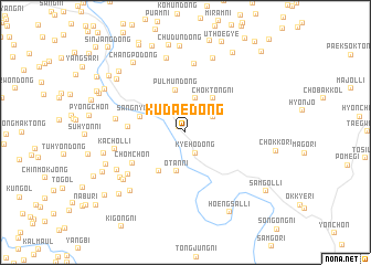 map of Kudae-dong