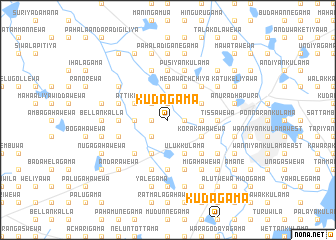 map of Kudagama