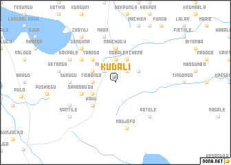 map of Kudali