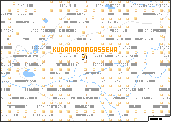 map of Kuda Narangassewa