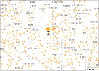 map of Kūdar