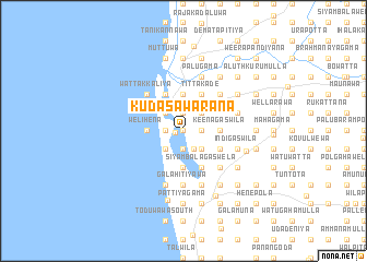 map of Kuda Sawarana