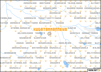 map of Kudatammannewa