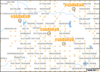 map of Kudawewa