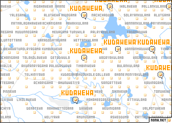 map of Kudawewa