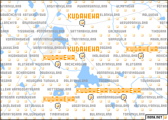 map of Kudawewa