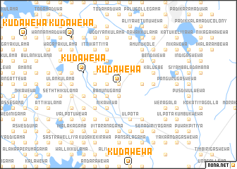 map of Kudawewa